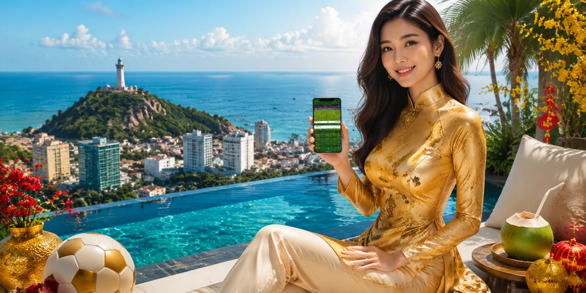 Người dùng tại Vũng Tàu truy cập ứng dụng cá cược thể thao trên điện thoại